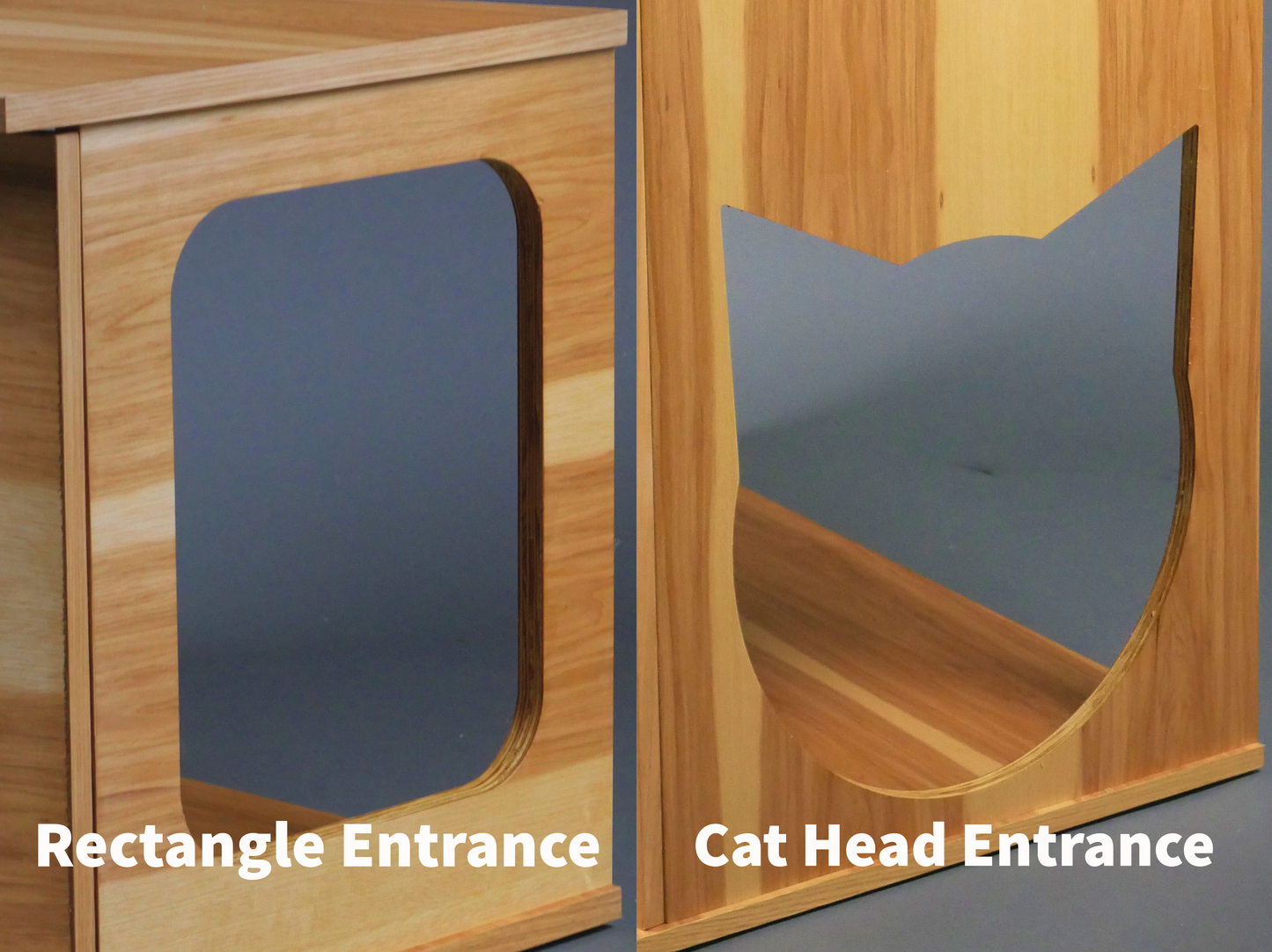 Narrow Large Cat Litter Box Cabinet | Litter Shack